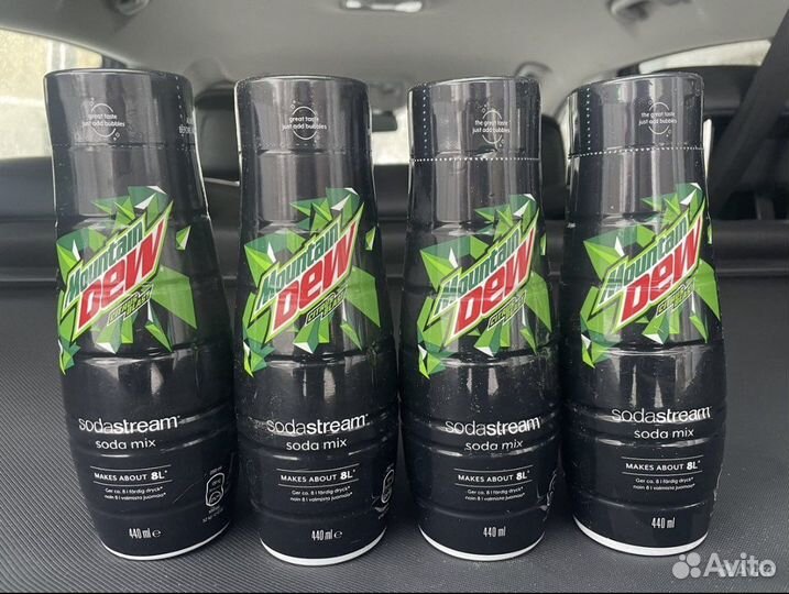 Концентрат Sodastream mountan dew 4 шт
