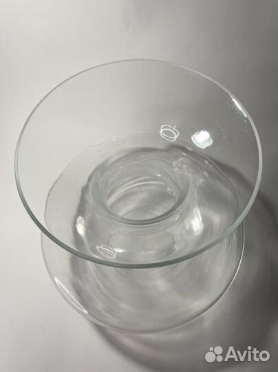 Ваза для цветов стекло большая