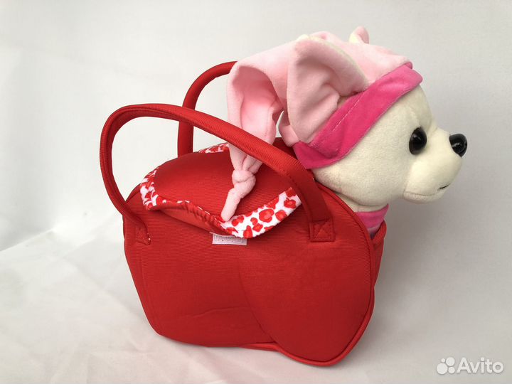 Игрушка собака интерактивная в сумке