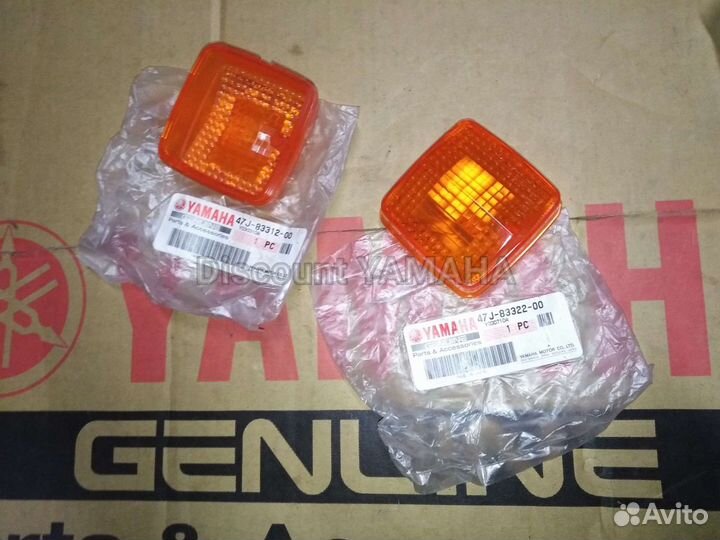 Оригинальное стекло линза поворотника Yamaha TW200