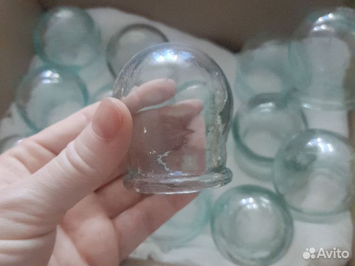 Медицинские банки стеклянные СССР