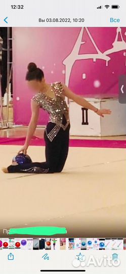 Купальник для художественной гимнастики