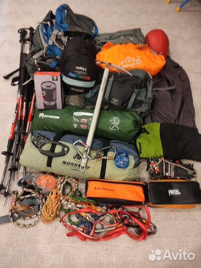 Прокат туристического снаряжения (альпинистского)