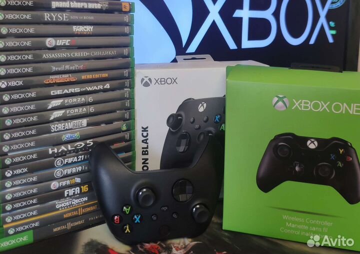 Xbox One диски оригинальные/геймпады