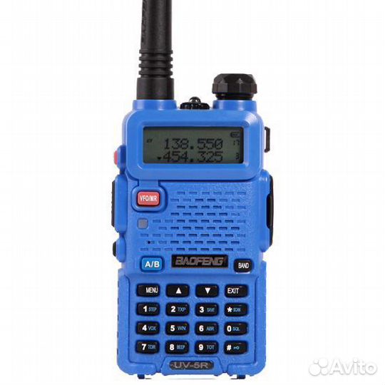 Рация Baofeng UV-5R синий /Опт и Розница