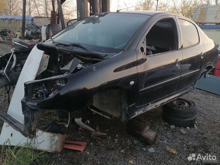 Разбор пежо 206 по частям кузов