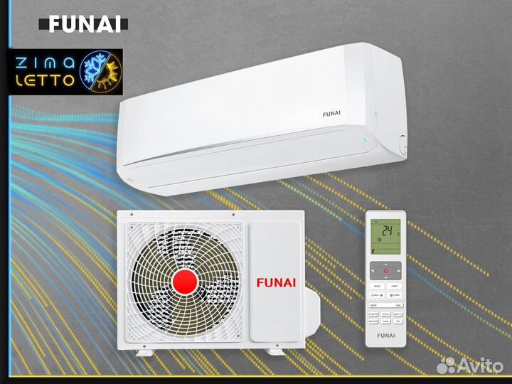 Кондиционер funai RAC-SN20HP.D03