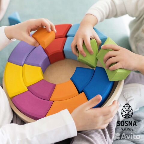 Новые деревянные игрушки круг гете