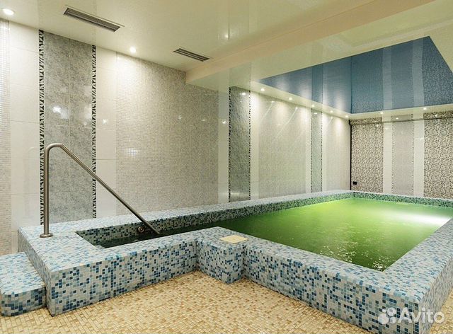 Сауна с бассейном, бильярдом, хамамом