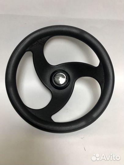 Рулевое колесо для лодки 280мм(чёрное)