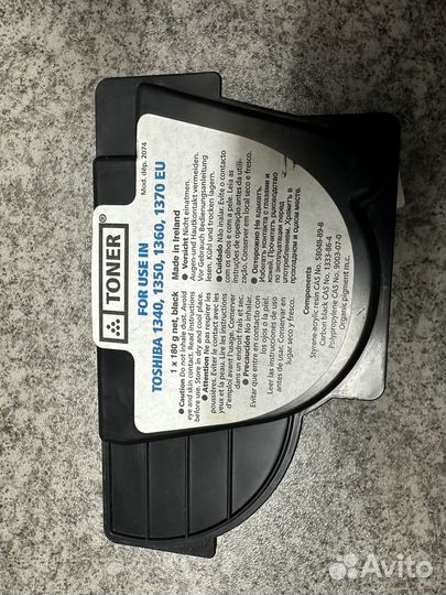 Тонер-картридж Toshiba Т-1340 1350 1360 1370