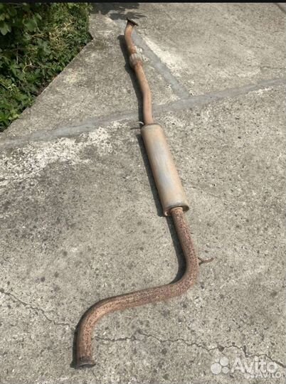 Глушитель новый