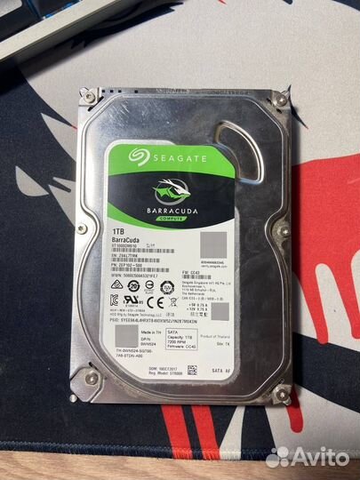 Жесткий диск seagate barracuda 1 TB