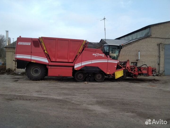 Свеклоуборочный комбайн grimme maxtron 620