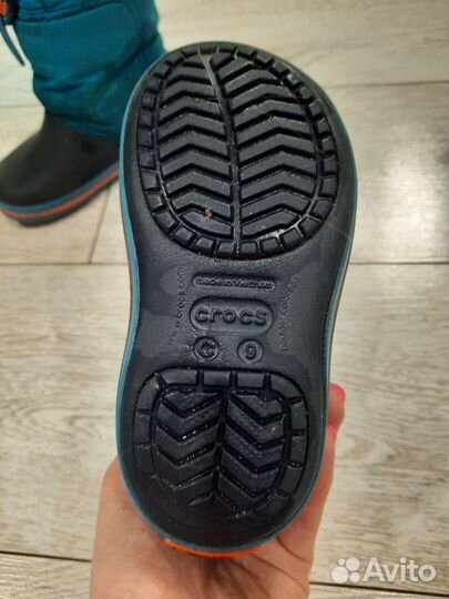 Crocs сапожки c 9