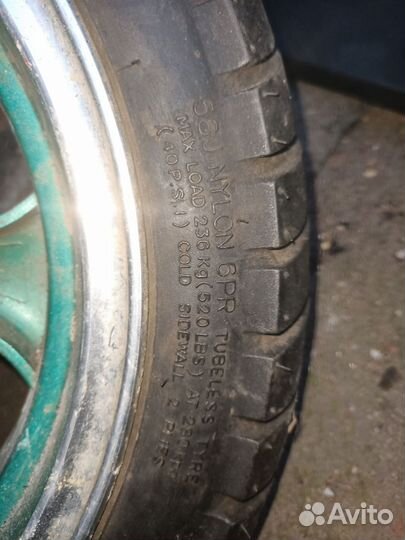 Переднее колесо для скутера