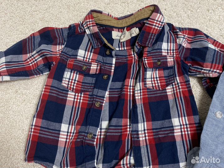 Рубашки для мальчика 68