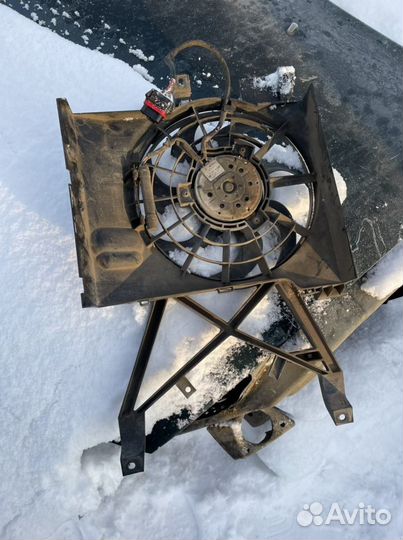 Вентилятор кондиционера Опель вектра Б