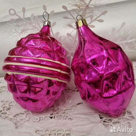 Елочные игрушки СССР