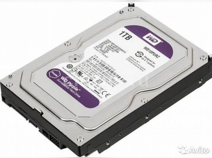 Жесткий диск Western Digital WD Purple 1 TB WD10PU