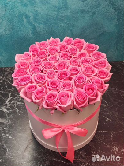 Композиция из 41 шт роз