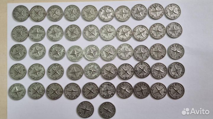 50 Фишек для настольных игр