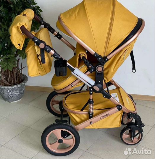 Коляска трансформер 2в1 с рождения