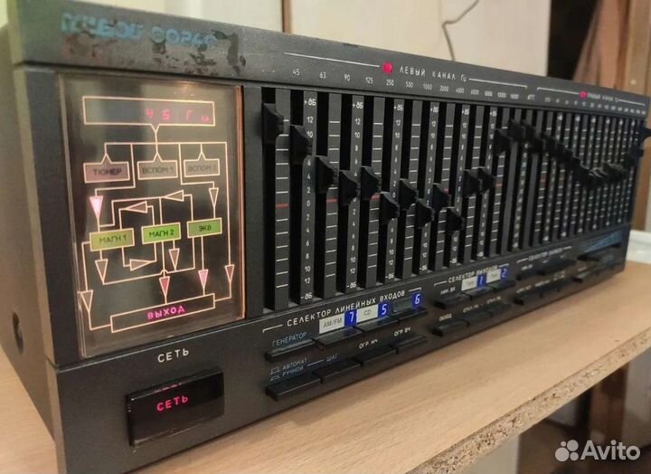 Эквалайзер Прибой Э 024 С