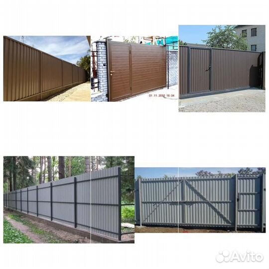 Ворота автоматические под ключ