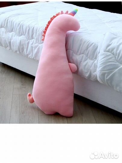 Мягкая игрушка единорожка 80см новая