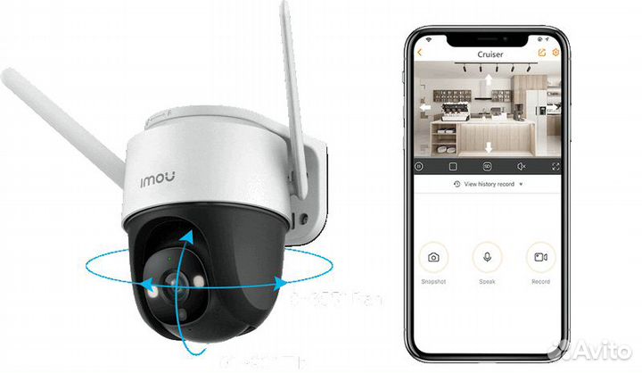 Imou Cruiser новая поворотная IP-камера от Dahua