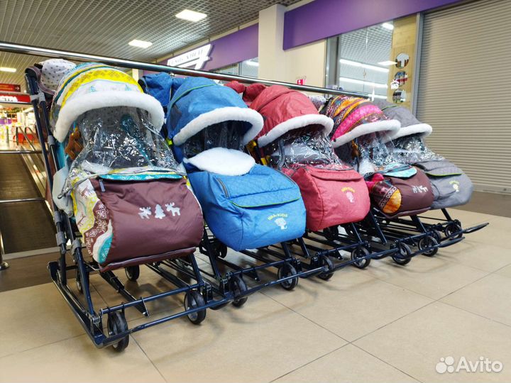 Санки коляска Nika 7-7