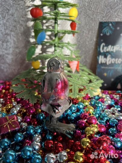 Елочная игрушка «Птичка-синичка»