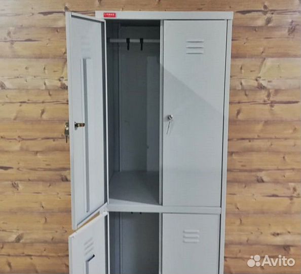 Двухсекционный шкаф для одежды шрм 24 в наличии