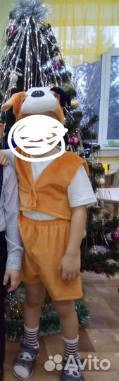 Новогодний костюм собачки