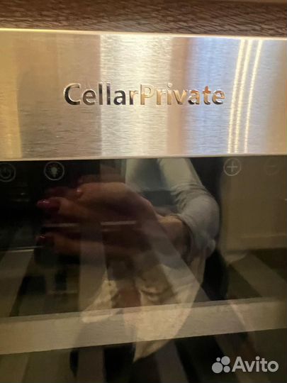 Двухкамерный винный шкаф CellarPrivate CP042-2T