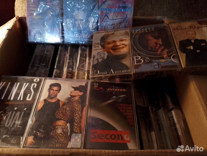 Эстрада 1990-2000х. 3 Кассеты