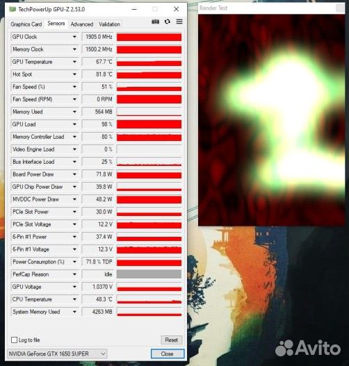 KFA2 GeForce GTX 1650 super OC 4GB