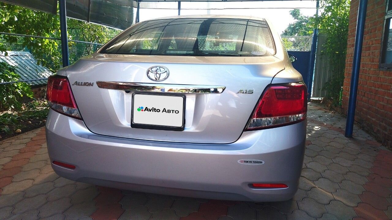 Toyota Allion: фото из отзыва