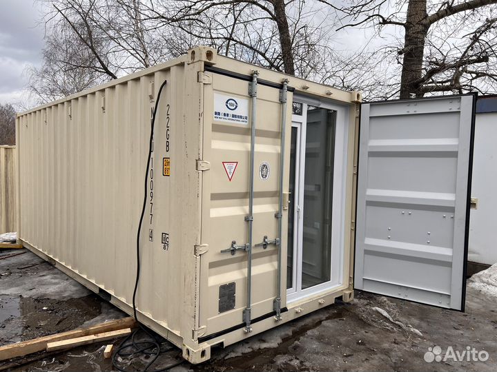 Контейнерный дом 20 футов круглогодичный под заказ
