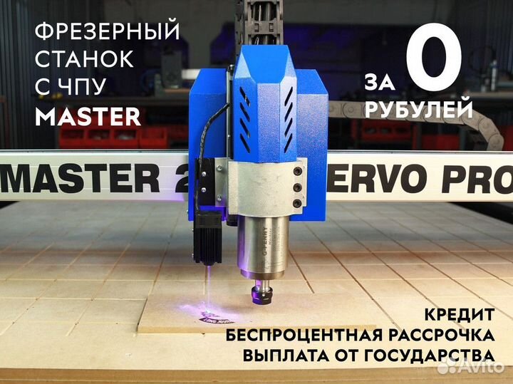 Фрезерный станок с чпу Master 1100x1100