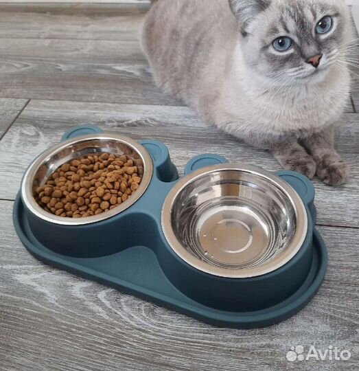 Миска для дом животных кошек/собак/грызунов новая