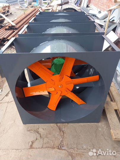 Сушильные камеры - осевые вентиляторы