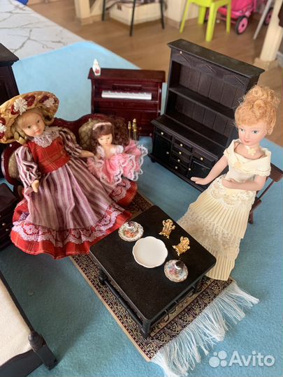 Куклы фарфоровые и мебель коллекционная Деагостини