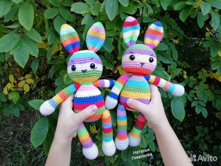 Заяц мягкая игрушка ручная работа