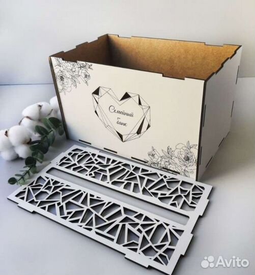 Шкатулка для колец, свадебный банк, казна