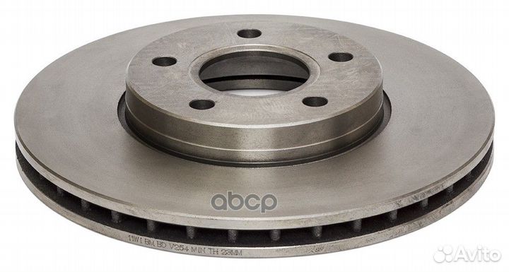 Диск тормозной вентилируемый (1шт.) BDV254 BM-M