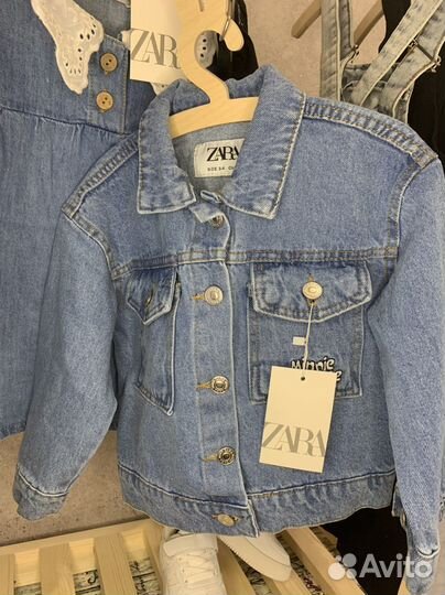 Джинсовая куртка для девочки