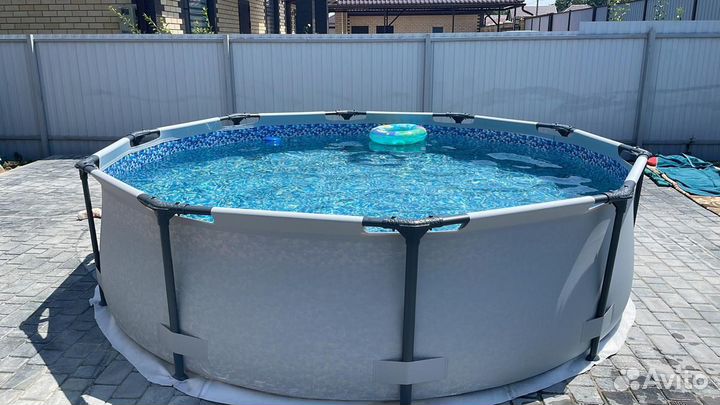 Каркасный бассейн bestway steel pro max