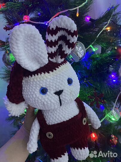 Новогодний зайка